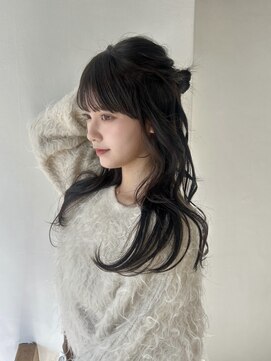 アモレット 天文館店(amoretto) 【amoretto_miyu】ハーフアップアレンジ