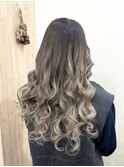 【extension】ベージュ×グラデーション