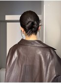 お呼ばれヘアセットカチモリヘアタイトアレンジ(表参道)