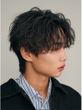 フィフス トウキョウ (fifth TOKYO) 渋谷ルーズパーマセンターパートヘアメンズカットシャドウパーマ