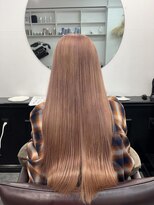 アオ(AO。)&nbsp;サーモンピンクカラー/ピンクカラー/ハイトーンカラー/元町