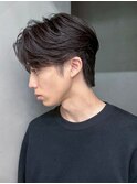 フェザーパーマサーフカール刈り上げセンターパート_ba572721