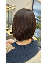 ルーシー(Lucy)&nbsp;ルーシー（Lucy）前下がりボブ/ダークアッシュ/ダークブラウン