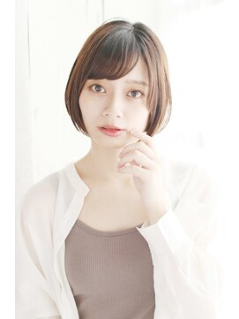 ラピス 新宿店(Lapis) 《30代～大人透明感》白髪ぼかしハイライト＋艶カラー[新宿]