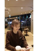 ロロネー 梅田(Lolonois)&nbsp;切りっぱなしミニボブ