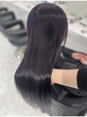 ブリーチなし◎透明感ラベンダーグレージュ