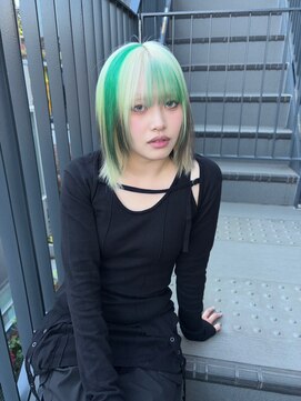 ヌル 原宿店(Null) セクションカラー/ルーツカラー/ケアブリーチカラー/ブリーチ