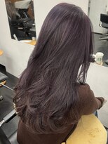 シベルバレー 横浜(sibell) ロングレイヤーカット顔周りレイヤーウルフハッシュカット韓国