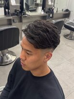 グルーマーズトウキョウ(GROOMER/S TOKYO)&nbsp;ラフカール/men's/メンズ/刈り上げセンターパート/神保町