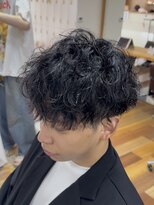 イエローコーン 金沢文庫店(YELLOW CORN)&nbsp;シャドウパーマ/波巻きパーマ/メンズパーマ