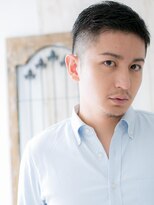 モッズヘア メン 南越谷南口店(mod's hair men)&nbsp;20代30代黒髪オシャレ坊主リクルート短髪フェードカットa1南越谷
