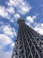 ヘアサロン ナノ(hair salon nano) 最近、やっとスカイツリーに登ってみました。