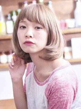 エマージュ 新宿(Emerge) ナチュラルにかわいい☆簡単スタイリングボブヘア☆