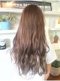 Aimee 町田 レイヤーロング×アッシュグレージュ
