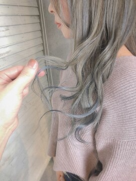 ヘアサロンエム 渋谷店(HAIR SALON M) 外ハネボブ/アッシュブラウン/ネオウルフ/デザインカラー