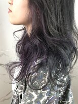 アヴァンス 広島本通店(AVANCE.)&nbsp;インナーバイオレット×ダークグレージュ