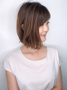 ラウンジ モリオ イケブクロ(Lounge MORIO Ikebukuro) 【morio池袋】大人かわいい小顔レイヤーボブ♪