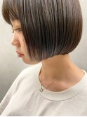 ストレートさがかわいい◇王道シンプルボブ