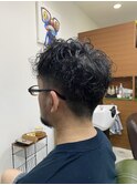 大人パーマ