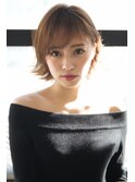 大人可愛い、色気、小顔カットひし形シルエット【錦糸町】