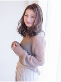 大人の重ためレイヤースタイル