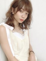 夏のふんわりミディ 　シルクベージュ