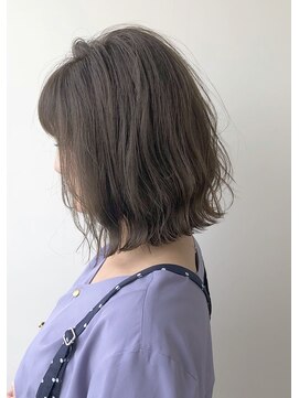 リュドール 可児店(Rue D'or) 透明感グレージュボブ