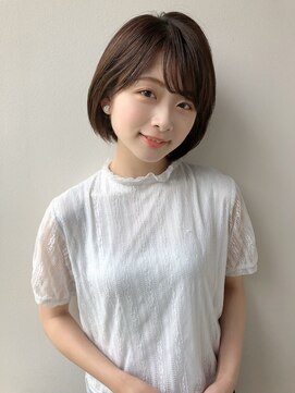 メモリーズ 銀座(Memories) ナチュラル/ショートヘア/前髪カット/小顔カット