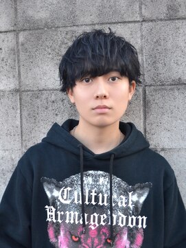 ハイバレーヘアーメゾン(HIGH VALLEY HAIRMAISON) 黒髪マッシュ外ハネスパイラル