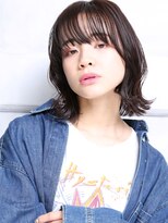 クラッチムク 博多口(CLUTCH muk.)&nbsp;大人可愛い２０代３０代４０代小顔暗めカラー 外ハネボブ A5