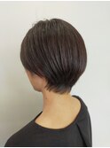 ショートスタイル×襟足の癖を解消