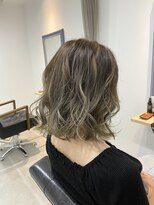 ポリゴノ(poligono)&nbsp;バレイヤージュカラーライムベージュ