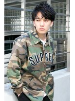 アントワープトーキョー(antwerp TOKYO)&nbsp;波巻きツイストスパイラルパーマメンズパーマ白髪染めハイライト