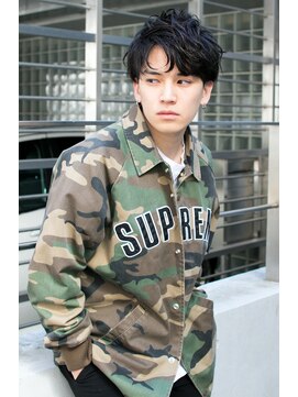 アントワープトーキョー(antwerp TOKYO) 波巻きツイストスパイラルパーマメンズパーマ白髪染めハイライト