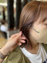 控えめが大人可愛い。イヤリングカラー★