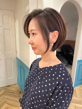 ロンドソレイユ 池袋(Lond soleil) ショート/前髪カット/レイヤーカット/黒髪/髪質改善[池袋]