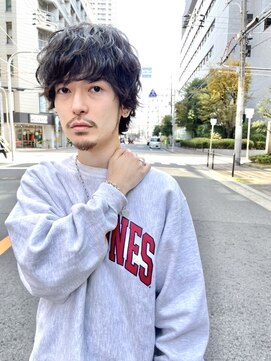 メーヴェ(Mowen) 【mowen南堀江】メンズツイストパーマ×マッシュ