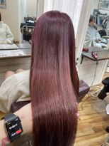 セシルヘアー なんば店(Cecil hair) 高発色ピンクカラー＋髪質改善トリートメント