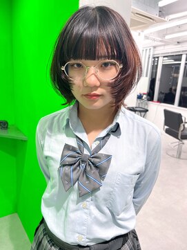 キバ(kva) ▽□□▽ウルフカット骨格診断