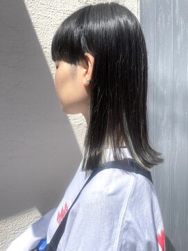 ジィップクリニカ(Zip clinica) 切りっぱなしロブ ワイドバング 担当近森