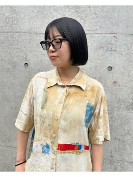 ローウェ 表参道(Louwe) ボブ/グレージュカラー