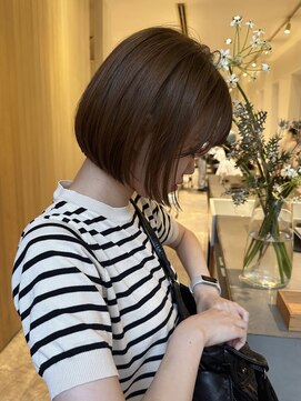 ブクレット(Bouclettes) 心斎橋 丸みボブ ボブ 10代 20代 30代