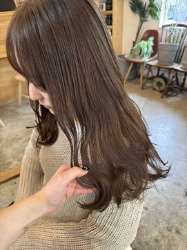 ウィークエンド(WEEKEND) ブリーチなしダブルカラー+カット+トリートメント【¥13800】