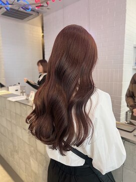 ゲーム 原宿店(GAME) ダブルカラー/ブリーチなし/暖色/ピンクブラウン