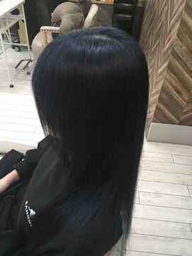 ヘアメイクゼロ 坂戸駅前店(hairmake zero) ディープブルー