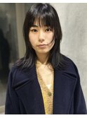 顔まわりレイヤー×ミディアム