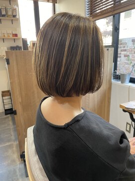 アイリー 自由が丘(Aily) 【Aily自由が丘】ハイライトボブ