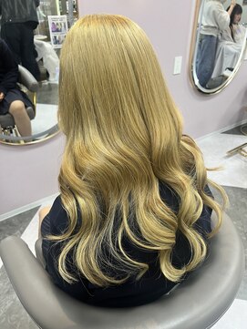 ガルボヘアー 名古屋栄店(garbo hair) #プルエクステ#エクステ#ブリーチ#ハイトーン#10代#20代#名古屋