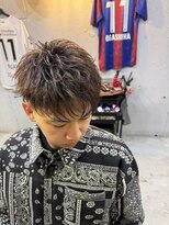 メンズ ラピス(Men's Lapis) メンズショート　ダウンバング　フェードカット