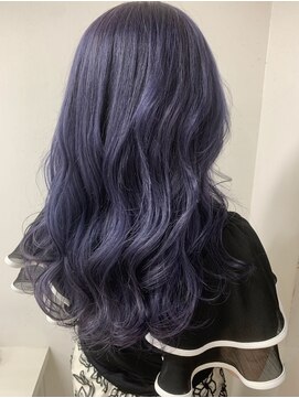 ルノン シェリー(LUNON cheliy) イメチェンヘアスタイルホワイトブロンド外ハネボブ美髪のススメ